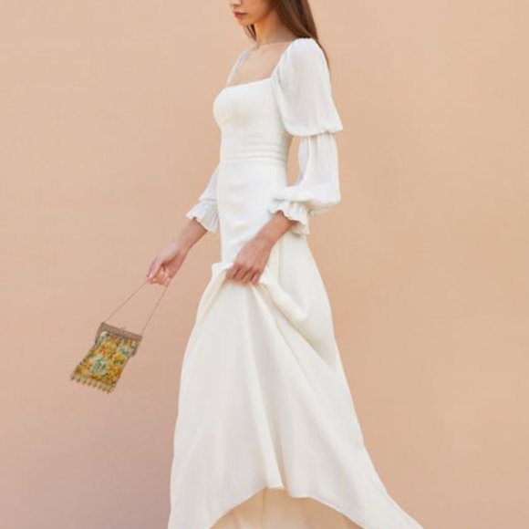 Rare Reformation Stars Wedding Dress - XS - NWOT - Picture 2 of 3